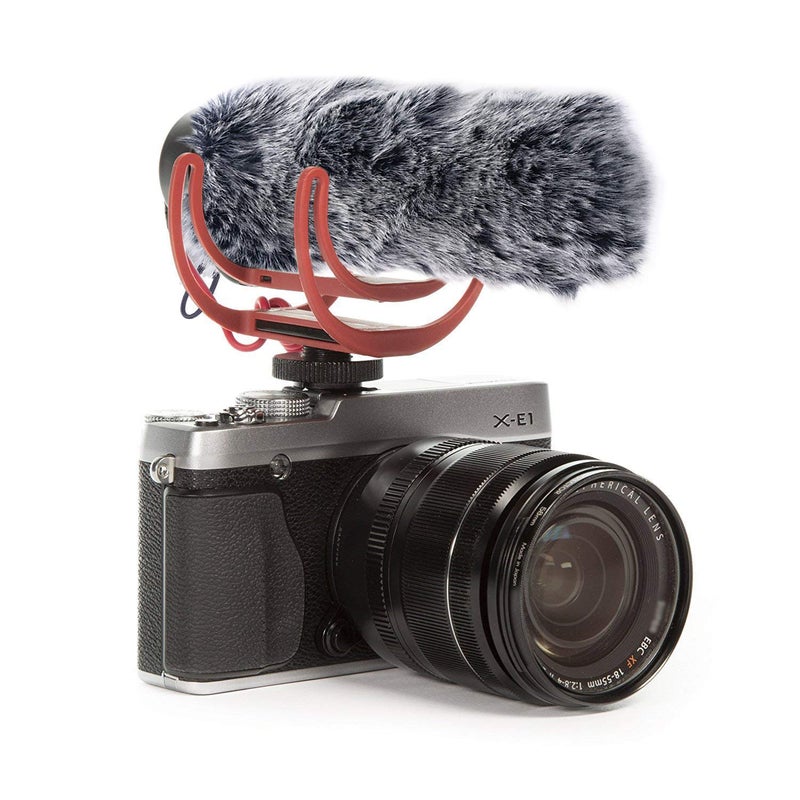 SUNMON Rode Deadcat Mic Windshield Fur Filter for Rode VideoMic Go Camera Microphone - Outdoor Mic Windscreen Wind Muff - Image 4